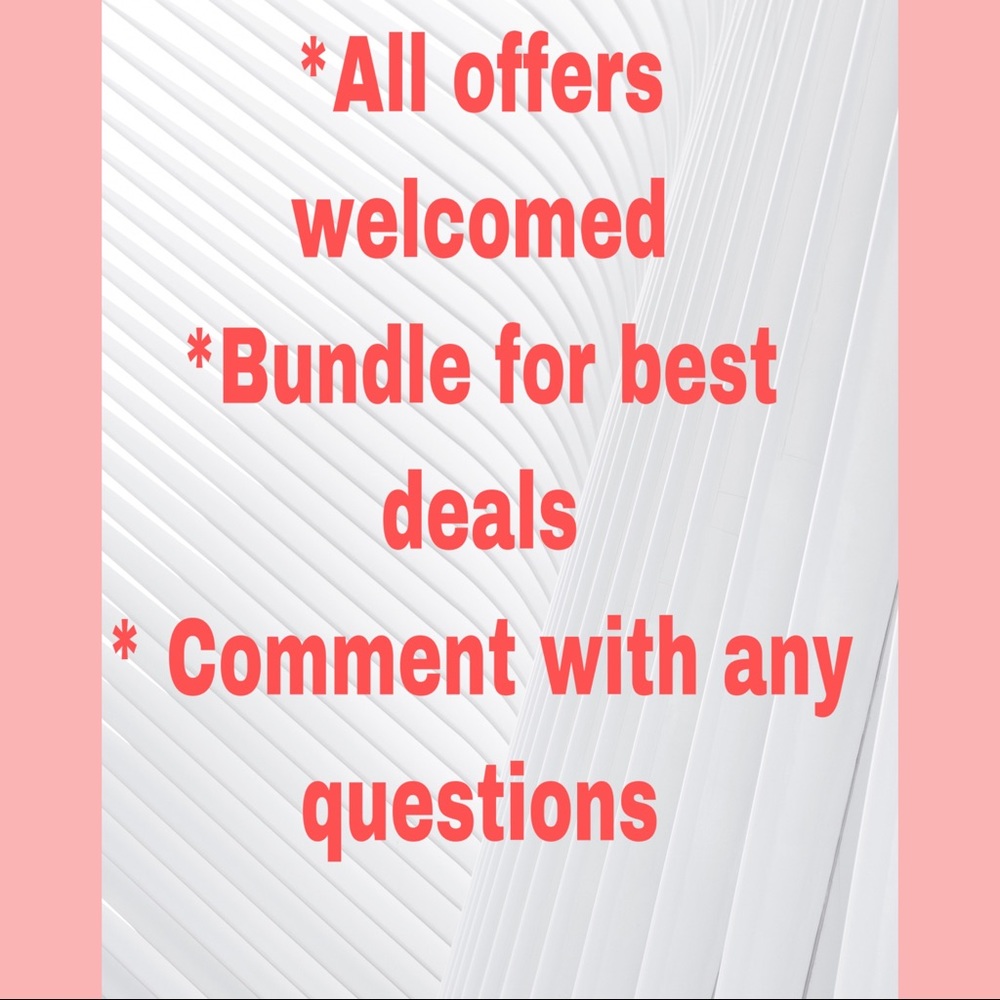 Follow me for new products added.